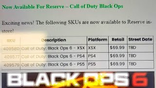 《使命召唤：黑色行动 6》将不再局限于新一代游戏机